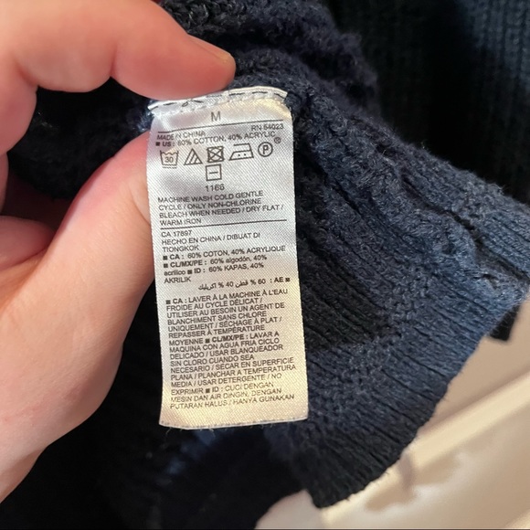 M, Old Navy open cardigan - Picture 8 of 9